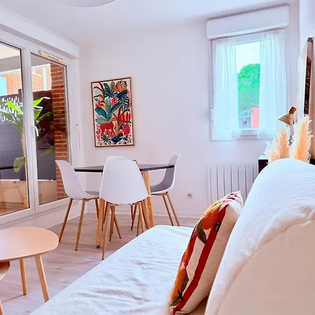 Appartamento Essentiel T1 Bis , Parking Privé&piscine Proche Aéroport Blagnac